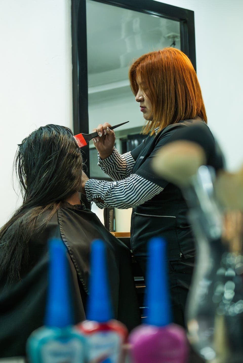 Salonteams registreren diensten tussen afspraken